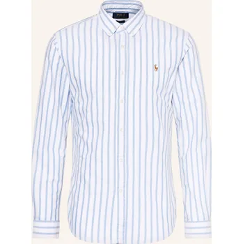 Pánská košile Polo Ralph Lauren Pánská Košile Oxford Slim Fit, bílá / tmavě...