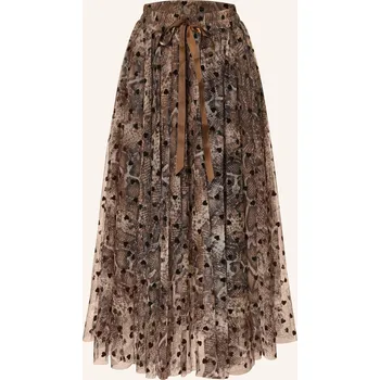 Dámská sukně Miss Goodlife Dámská Tylová Sukně, tmavě hnědá / světle...
