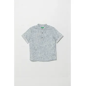 Dětské bavlněné tričko United Colors of Benetton modrá barva, 5OUGGQ02G 5OUGGQ02G.P.Seasonal 50X, vel. 82