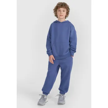 4F Chlapecké tepláky joggery - modré, velikost 122 (6-7 let)