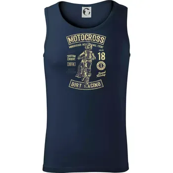 Pánské termoprádlo Moto Cross vintage - Tílko pánské Core - 2XL ( Námořní modrá (velmi tmavá - téměř černá) )