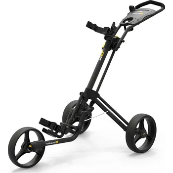 vozík za kolo PowaKaddy vozík manuální Twinline 5 Lite Push Cart - Matt Black
