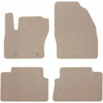 autokoberec Koberce Edecor velurové 4 ks