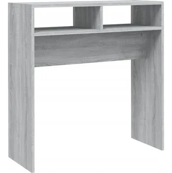 Konferenční stolek Konzolový stolek, šedý dub sonoma, 78x30x80 cm