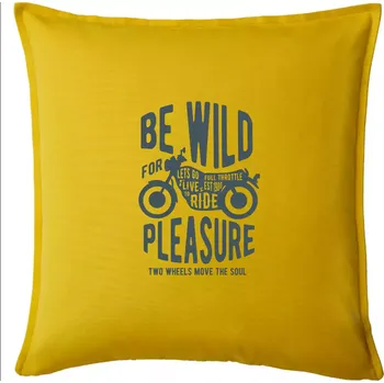 Polštář Be Wild - Polštář 50x50 - 50x50 - Pouze potah ( Žlutá )