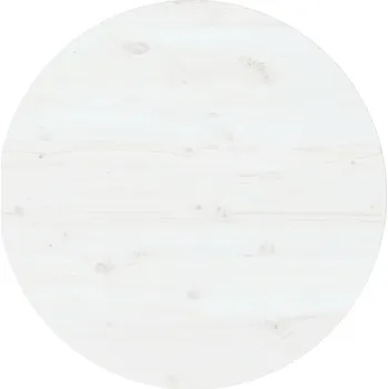 Jídelní stůl Stůl kulatý VidaXL 90 x 90 x 2,5 cm bílý
