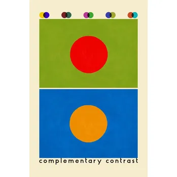 Plakát Plakát, Obraz - Complimentary contrast, Rosana Laiz Blursbyai