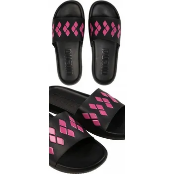 Dámské pantofle Žabky Arena URBAN DIAMONDS PINK Nazouváky černé, velikost 36