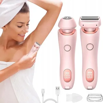 Holicí strojek 3w1 GOLARKA DAMSKA DEPILATOR na TĚLO BIKINI a NOHY AKUMULÁTOROVÝ STROJEK