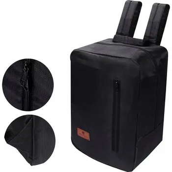 PLECAK do SAMOLOTU Příruční zavazadlo do letadla Ryanair Wizzair Kabinové zavazadlo ČERNÝ