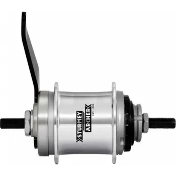 Náboj kola torpedo Sturmey-Archer S1C 36d ALU stříbrný (torpedo Sturmey-Archer S1C 36d ALU stříbrný)