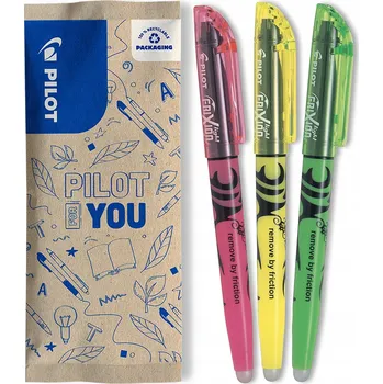 Zvýrazňovač Sada 3x zvýrazňovač PILOT Frixion, mix barev