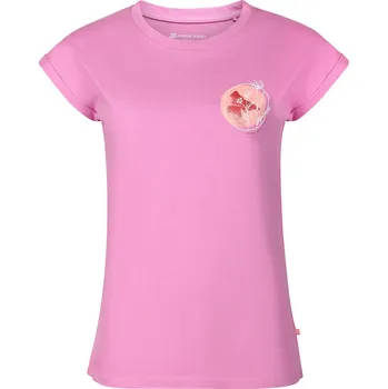 Dámské triko ALPINE PRO Omba růžové Velikost: XS