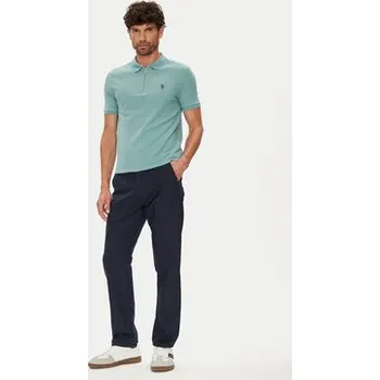 Pánské kalhoty U.S. Polo Assn. Chino kalhoty MUP3610 Tmavomodrá Slim Fit 34