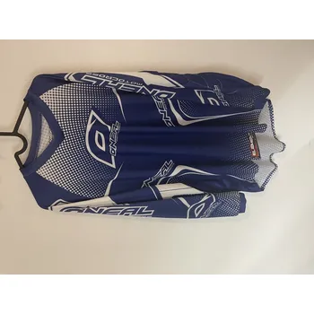 Moto dres Motokrosový dres ONEAL ELEMENT modrá/bílá Vel: M Výprodej zboží