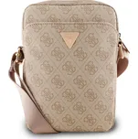 Guess PU 4G Triangle Logo Taška 8" Pink