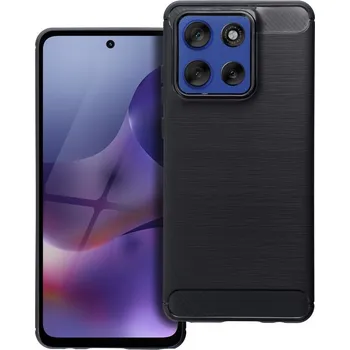 Náhradní kryt pro mobilní telefon Kryt Carbon Case Samsung Galaxy M06 5G Black