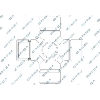 Hřídel nápravy Kloub, kloubový hřídel GSP UJ900145
