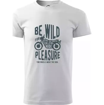 Pánské tričko Be Wild - Triko extra velké (5-8XL) - 8XL ( Bílá )
