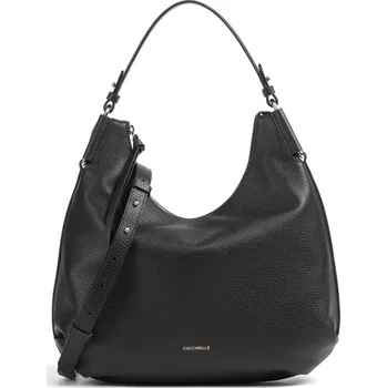 Kabelka Coccinelle Rebekka - Velká kabelka v černá, kůže, 235429 | Kabelky pro ženy & muže