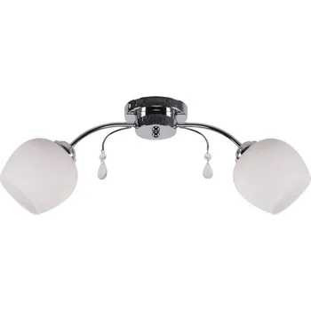 Stropní lampa Zachera 2x40W E27 bílá