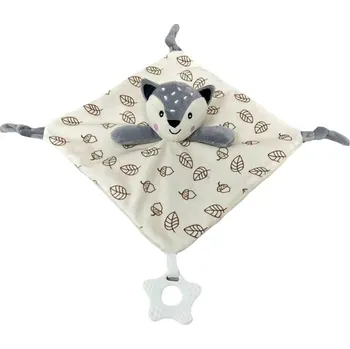 Přítulníček, mazlík s kousátkem Lišák - krémový