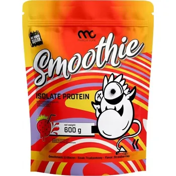 Protein MUSCLE CLINIC Smoothie ISO 600g Proteinový izolát 92g Jahoda