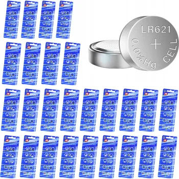 Článková baterie 260 KUSŮ ALKALICKÝCH BATERIÍ AG1 LR60 364 1,5V + BATERIE LR621 DO HODINEK SR621