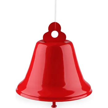 Kovový zvoneček Ø65 mm, barva 2 červená