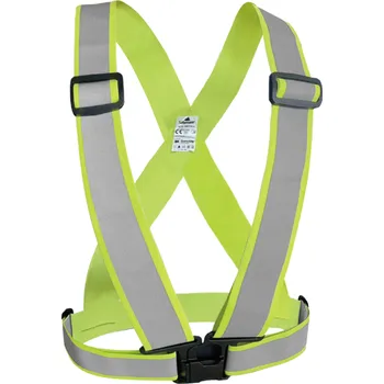 šle reflexní elastické pro dospělé žluté 3,5cm