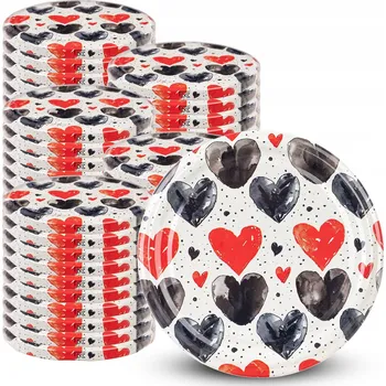 Sklenice ŠROUBOVACÍ VÍČKA NA SKLENICE FI82 VÍČKA NA SKLENICE SRDCE 50 Ks 6-LOCK