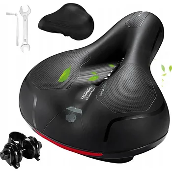 Sedlo na kolo SEDLO NA KOLO SPORTOVNÍ S VĚTRÁNÍM A REFLEXNÍMI PRUHY