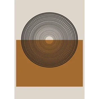 Plakát Plakát, Obraz - Concentric Reflections, THE MIUUS STUDIO