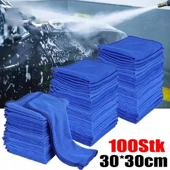 Utěrka 100X Mikrovlákno Mikrofázová utěrka 30x30 cm fíbr 100 g na leštění