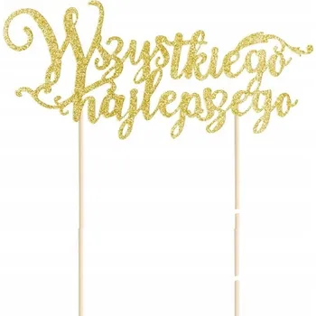 Obraz Zápich zlatý PartyPal pohádkový, bez laktózy, ekologický