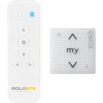 SOMFY Smoove 1 RTS - kompatibilní dálkové ovládání ROLO bílý