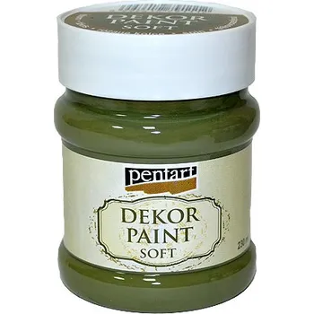 Speciální výtvarná barva Dekor Paint - křídová vintage barva 230ml - trnově zelená