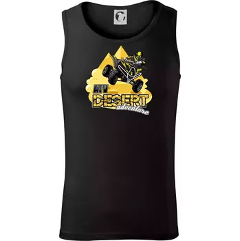 ATV čtyřkolka desert adventure - Tílko pánské Core - 2XL ( Černá )