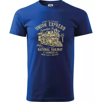 Union Express - Triko extra velké (5-8XL) - 6XL ( Královská modrá )