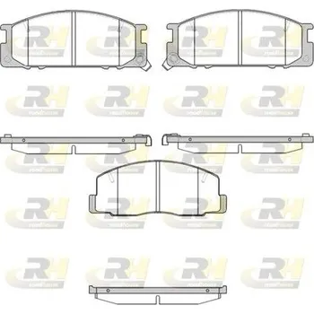 Brzdová destička klocki hamulcowe toyota liteac, 2306.12