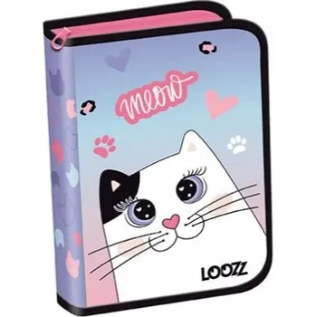 Penál Jednopatrový rozkládací penál s vybavením Loozz Tyrannosaurus T-rex