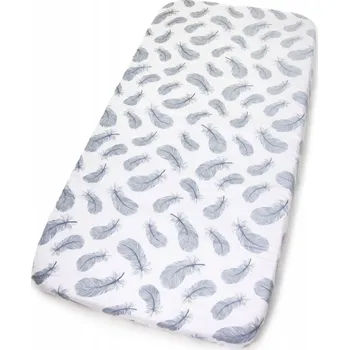 Prostěradlo PROSTĚRADLO MUŠELÍNOVÉ DO POSTÝLKY Forever 58x110 cm