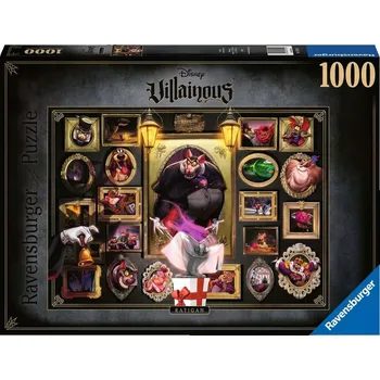 Puzzle RAVENSBURGER Puzzle 1000 dílků Villainous. Ratigan 165216