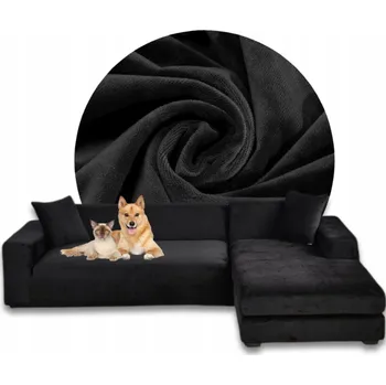 Napínací potah Potah na pohovku (kanape) Domidekor černý