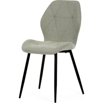 Jídelní židle Jídelní židle CETKIE — kov, látka, více barev Zelená