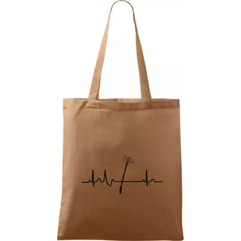 EKG Pomlázka - Taška bavlněná - 42 x 38 cm ( Cappuccino )