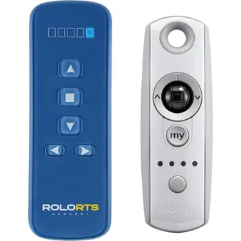 Dálkový ovladač SOMFY Telis Modulis 4 RTS - kompatibilní dálkové ovládání ROLO modrý