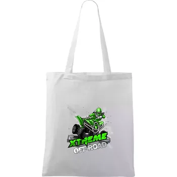 ATV čtyřkolka offroad XXX - Taška bavlněná - 42 x 38 cm ( Bílá )