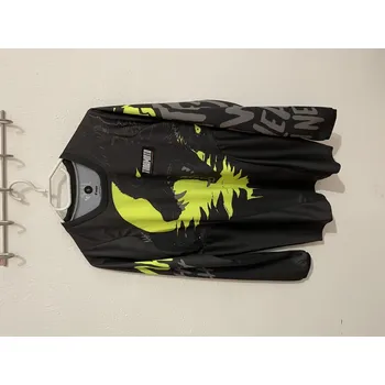 Moto dres Pánský motokrosový dres THOR černá/fluo žlutá Vel: S Výprodej zboží