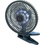 Compass ventilátor SILENT 210mm AKU nabíjecí 2000mAh s osvětlením klips